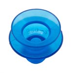 Blue Vinyl Vacuum Cup .75H x .84W x .19B Style K