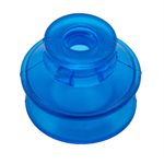 Blue Vinyl Vacuum Cup .75H x .87W x .28B Style I