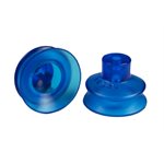 Blue Vinyl Vacuum Cup .8H x 1.09W x .14B Style K