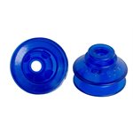 Blue Vinyl Vacuum Cup 1.42H x 2.1W x .42B w/Cleats Style I