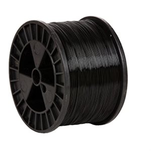 25 ga. Wire on 5lb. Spools Black